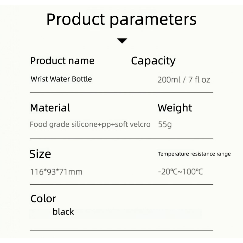 Wrist Water Bottle (2 PCS)