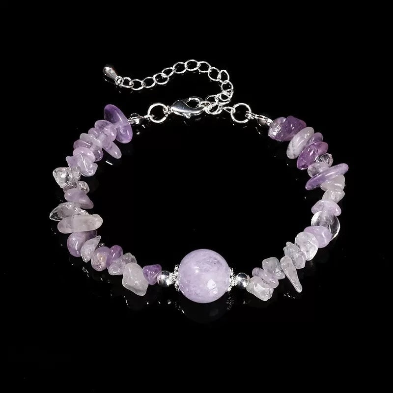 Lavender Chalcedony Breath Bead | The Inner Peace Collection
