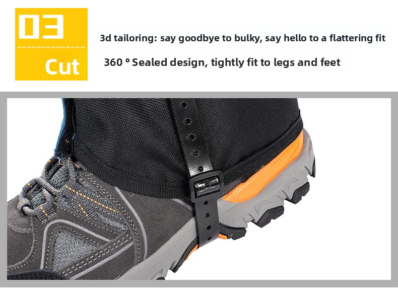 Crocodile Gaiters & Hiking Gaiters