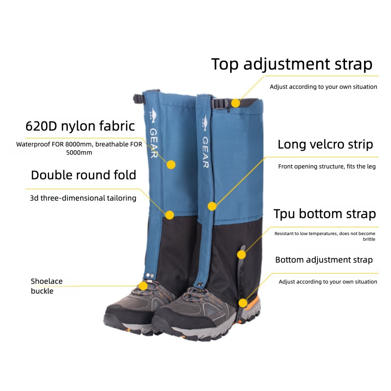 Crocodile Gaiters & Hiking Gaiters