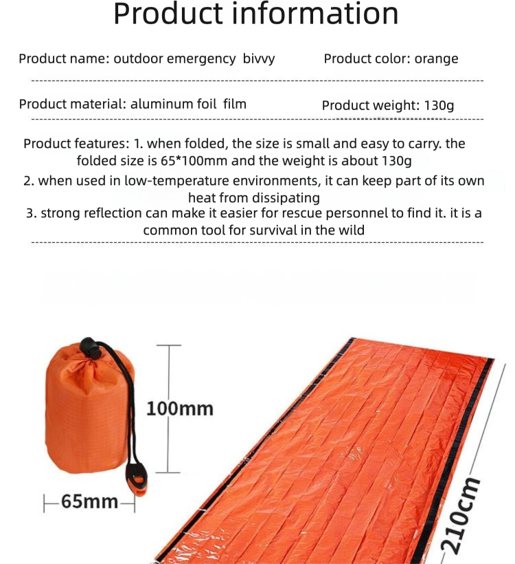 EMERGENCY Bivvy & Blanket