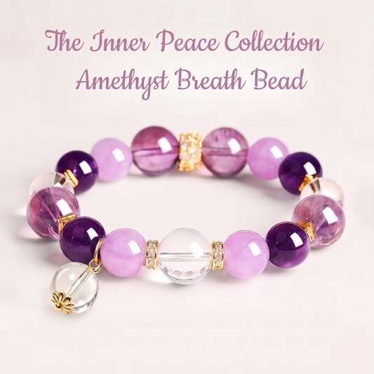 The Inner Peace Collection | Amethyst Breath Bead