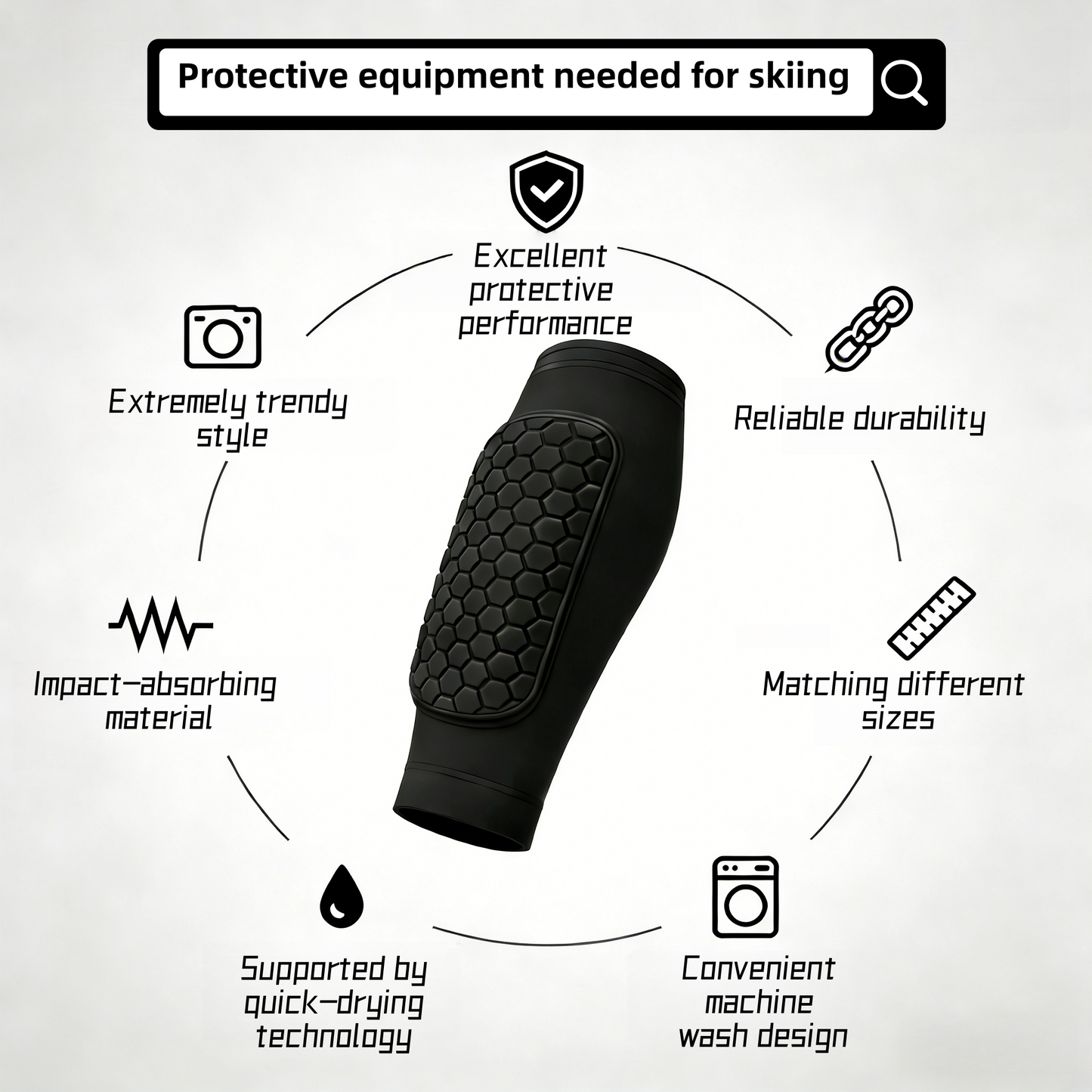 Ski Shin Pad