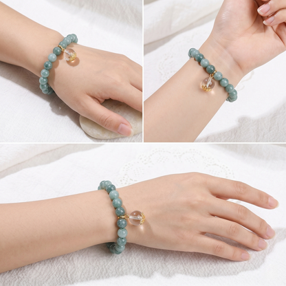 Aquamarine Breath Bead | The Inner Peace Collection