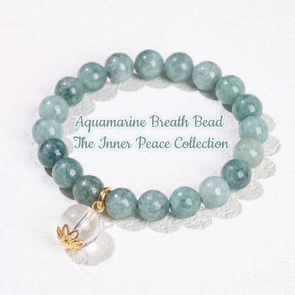 Aquamarine Breath Bead | The Inner Peace Collection