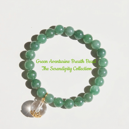Green Aventurine Breath Bead | The Serendipity Collection