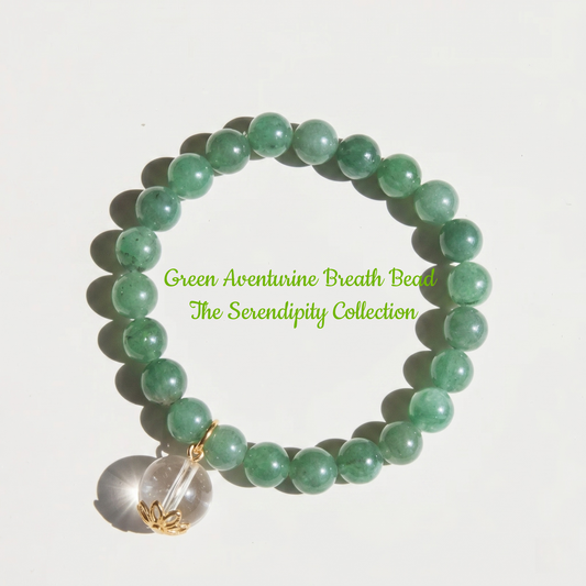 Green Aventurine Breath Bead | The Serendipity Collection