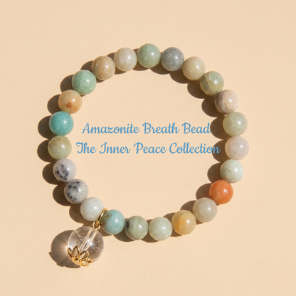Amazonite Breath Bead | The Inner Peace Collection