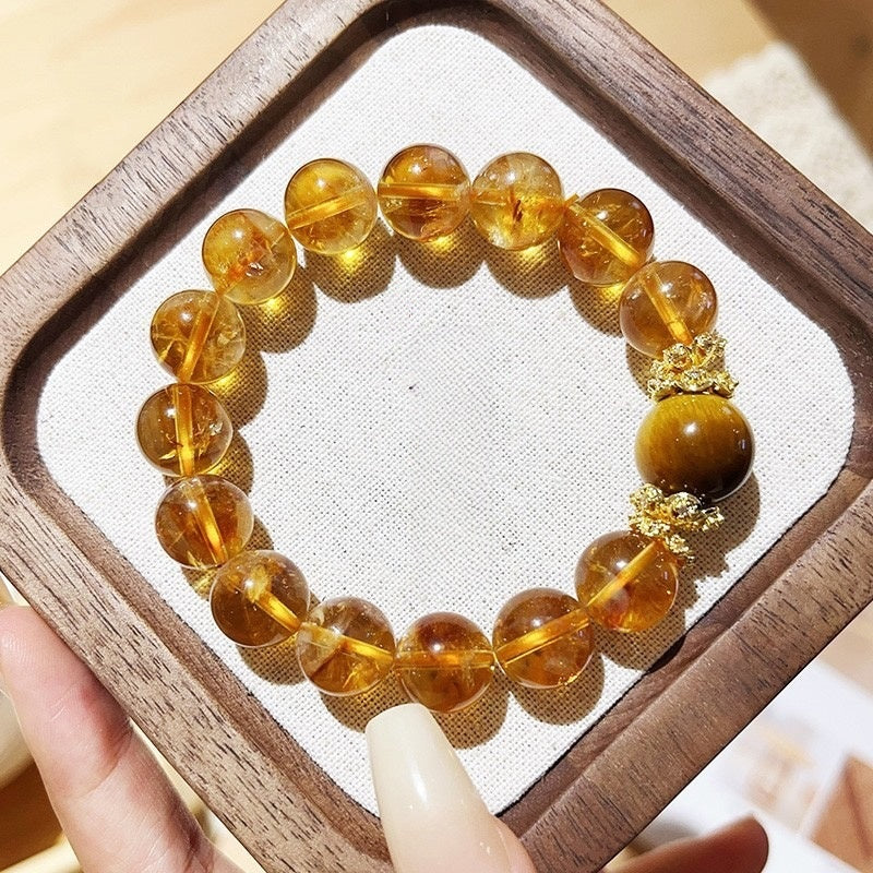 The Abundance Collection | Citrine Breath Bead