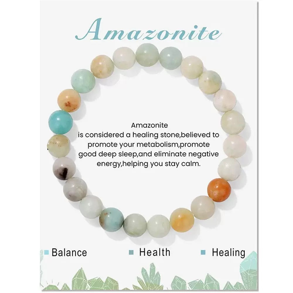 Amazonite Breath Bead | The Inner Peace Collection