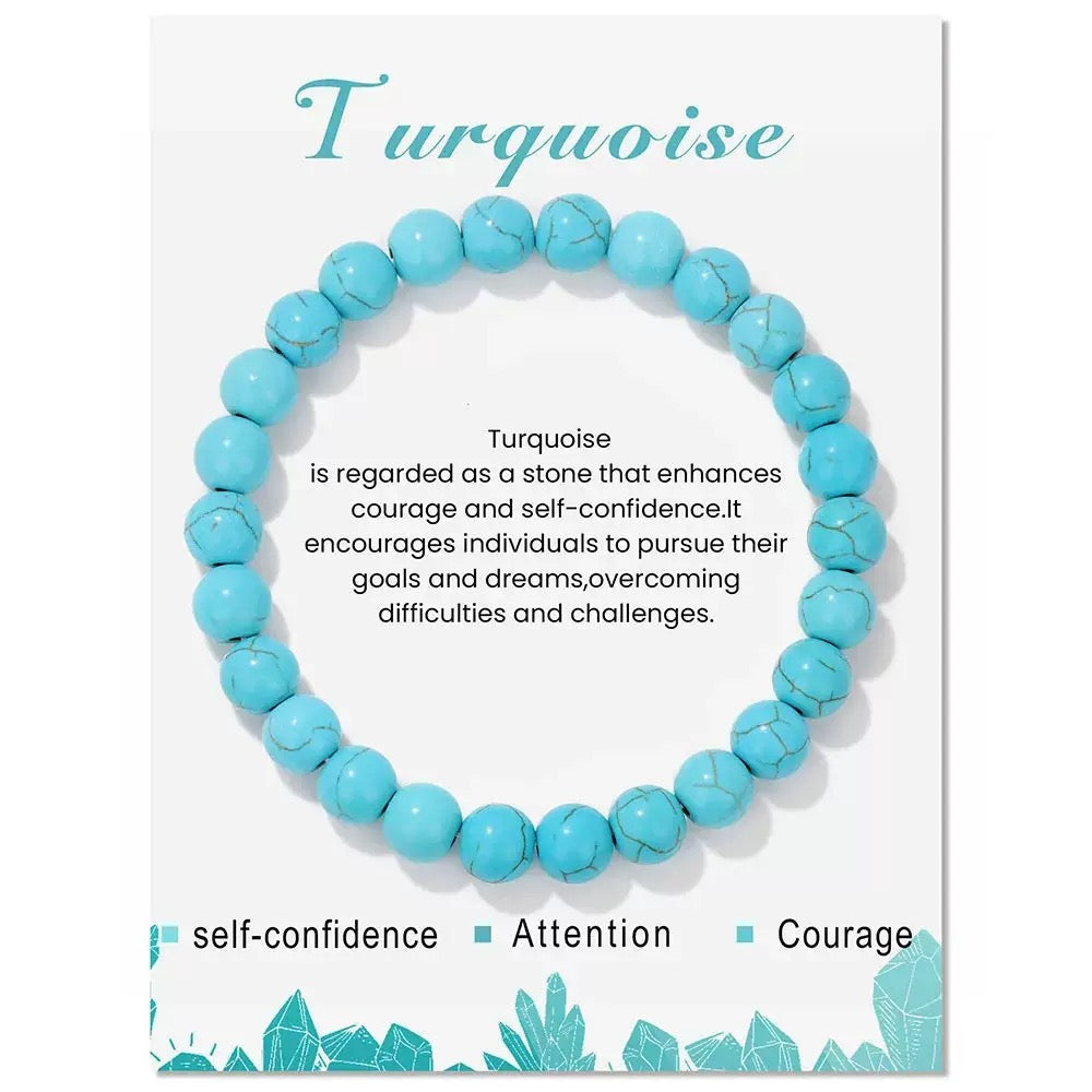 Turquoise Breath Bead | The Abundance Collection