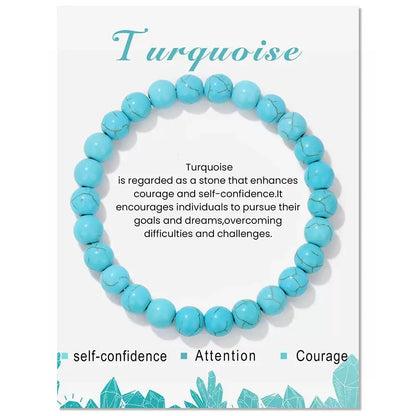 Turquoise Breath Bead | The Abundance Collection