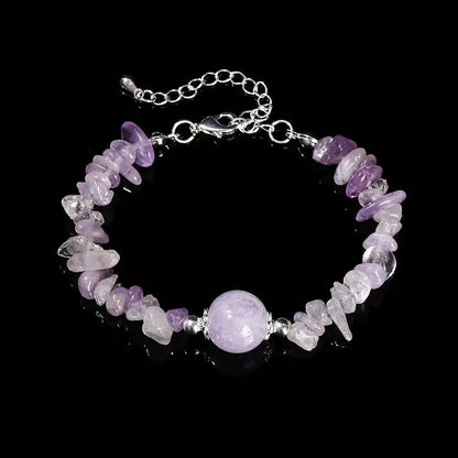 Lavender Chalcedony Breath Bead | The Inner Peace Collection
