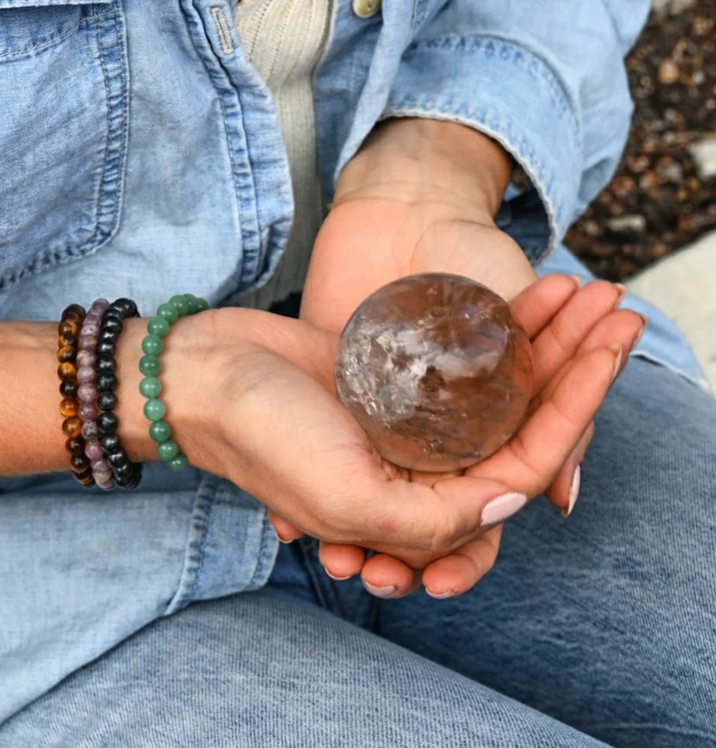 Green Aventurine Breath Bead | The Serendipity Collection