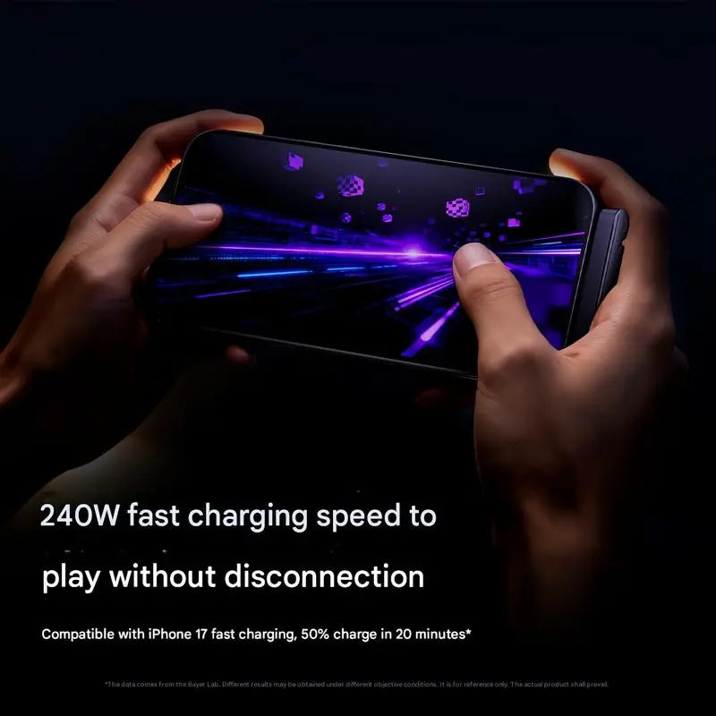 🔥LAST DAY  56% OFF⚡️240w super fast charging📱Invisible Holder Charger Cable with Stand