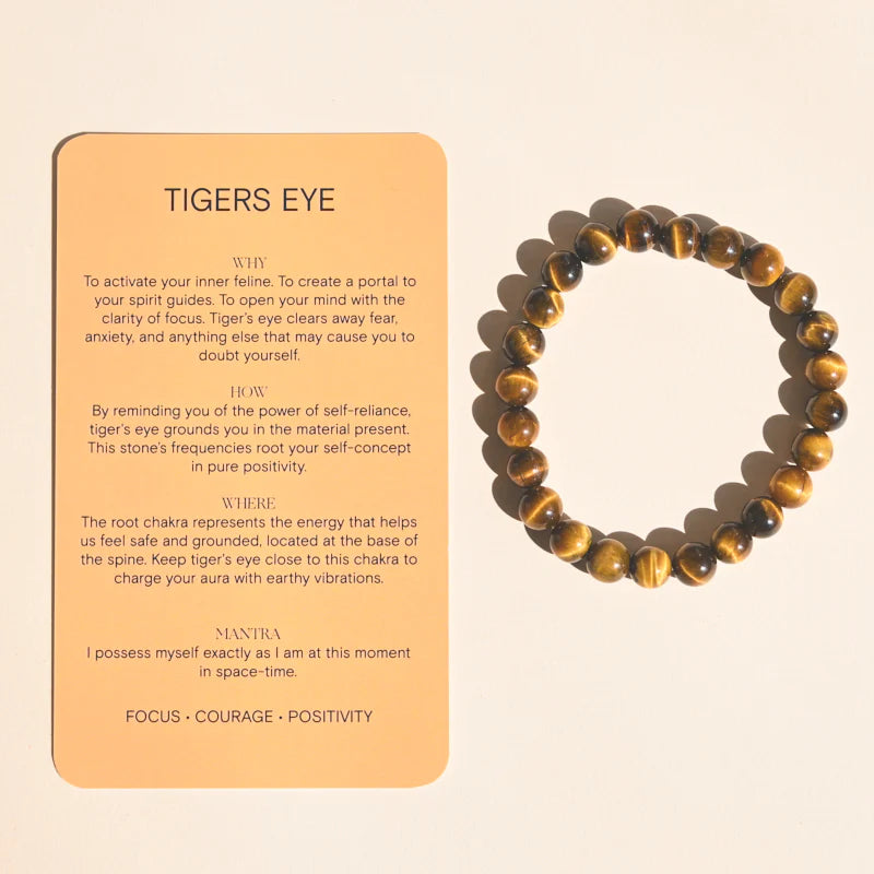 Tiger's Eye Breath Bead | The Abundance Collection